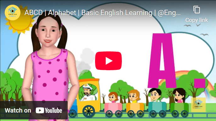 Fun and engaging ABCD alphabet learning video for kids to build their English vocabulary.