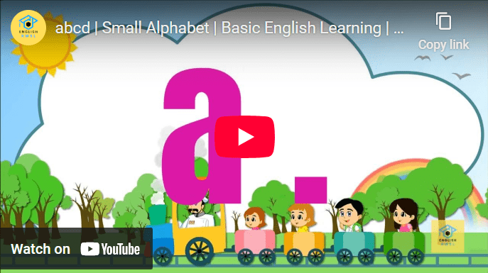 Fun and interactive small alphabet learning video for kids to enhance their English vocabulary builder.